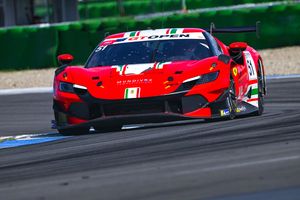 The Ferraris shine in free practice in sunny Hockenheim